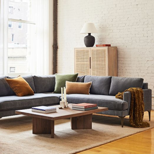 Andes 3-Piece L-Shaped Sectional (90"-105")