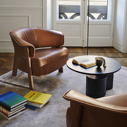 Glass Top Coffee Table with Metal Frame – Minimalist Design